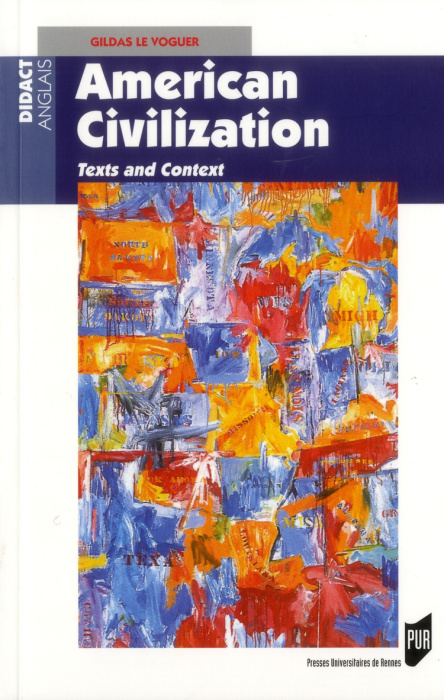 Emprunter American Civilization. Texts and Context livre