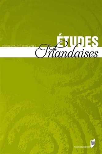 Emprunter Etudes irlandaises N° 38-1, Printemps-été 2013 livre