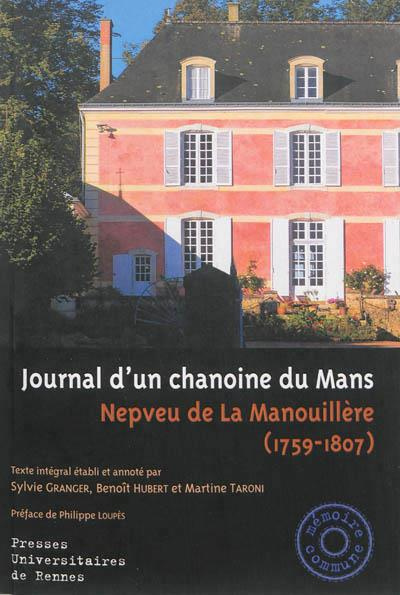 Emprunter Journal d'un chanoine du Mans (1759-1807) livre