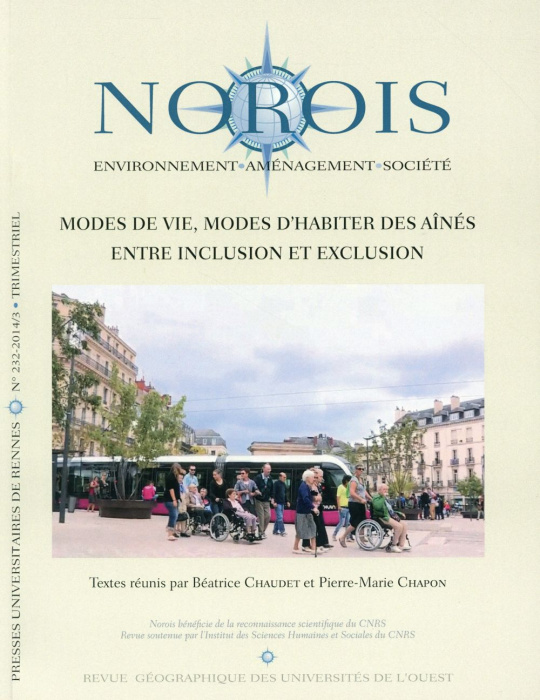 Emprunter Norois N° 232-2014/3 : Modes de vie, modes d'habiter des aînés : entre inclusion et exclusion livre
