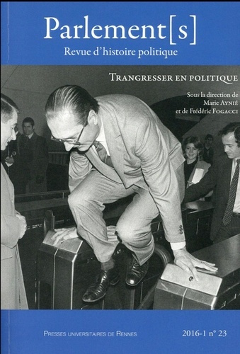 Emprunter Parlement[s N° 23/2016-1 : Transgresser en politique livre