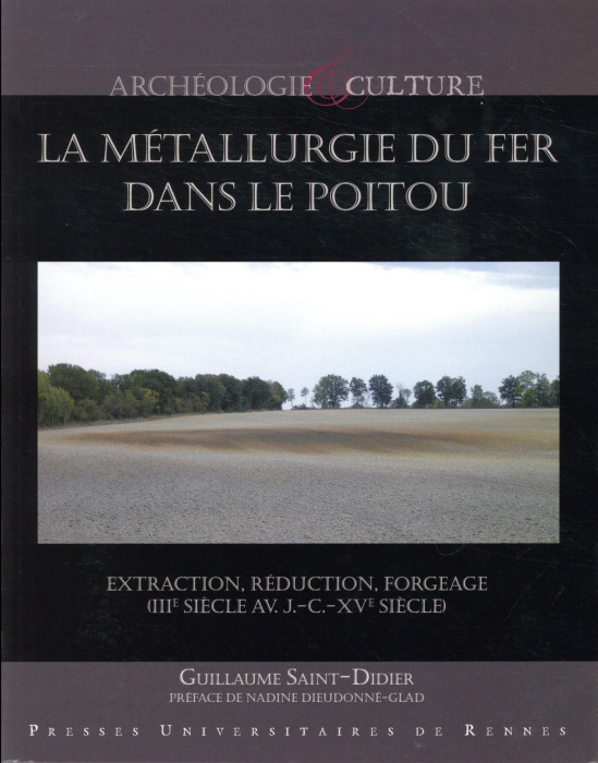 Emprunter La métallurgie du fer dans le Poitou. Extraction, réduction, forgeage (IIIe siècle avant J-C - XVe s livre