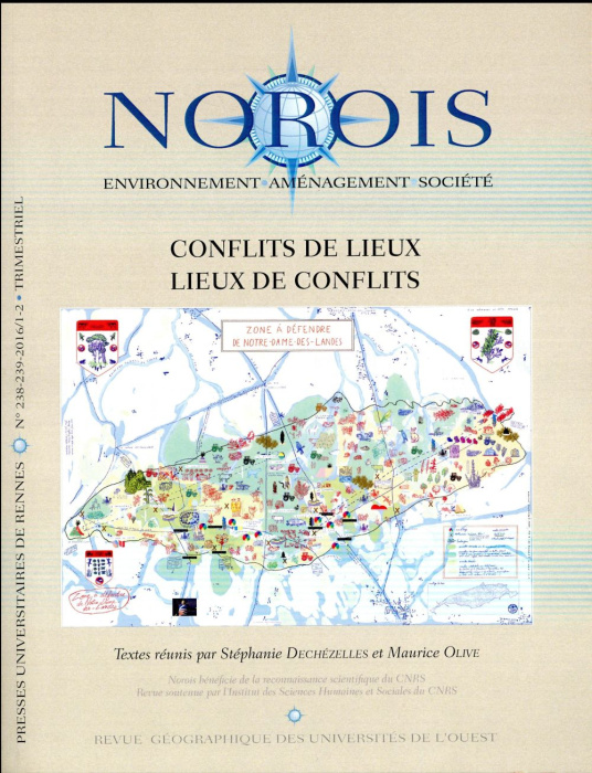 Emprunter Norois N° 238-239-2016/1-2 : Conflits de lieux, lieux de conflits. Textes en français et anglais livre