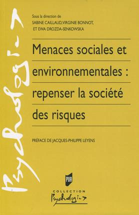 Emprunter Menaces sociales et environnementales : repenser la société des risques livre