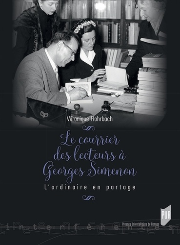 Emprunter Le courrier des lecteurs à Georges Simenon. L'ordinaire en partage livre