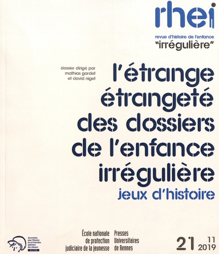 Emprunter Revue d'histoire de l'enfance 