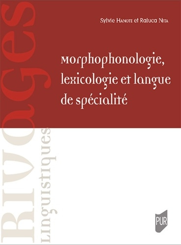 Emprunter Morphophonologie, lexicologie et langue de spécialité livre