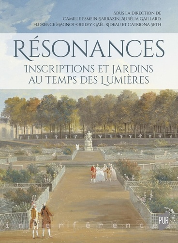 Emprunter Résonances : inscriptions et jardins au temps des Lumières livre