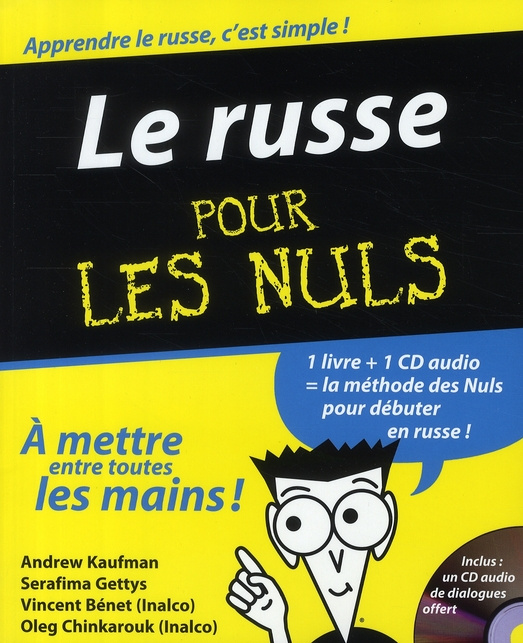 Emprunter Le russe pour les Nuls. Avec 1 CD audio livre