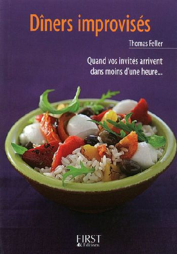 Emprunter Dîners improvisés livre
