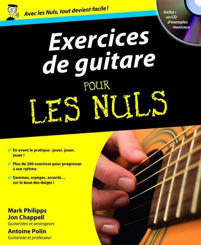 Emprunter Exercices de guitare pour les Nuls. Avec 1 CD-ROM livre