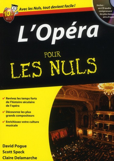 Emprunter L'Opéra pour les nuls. Avec 1 CD audio livre