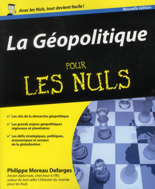 Emprunter La Géopolitique pour les nuls. 2e édition livre