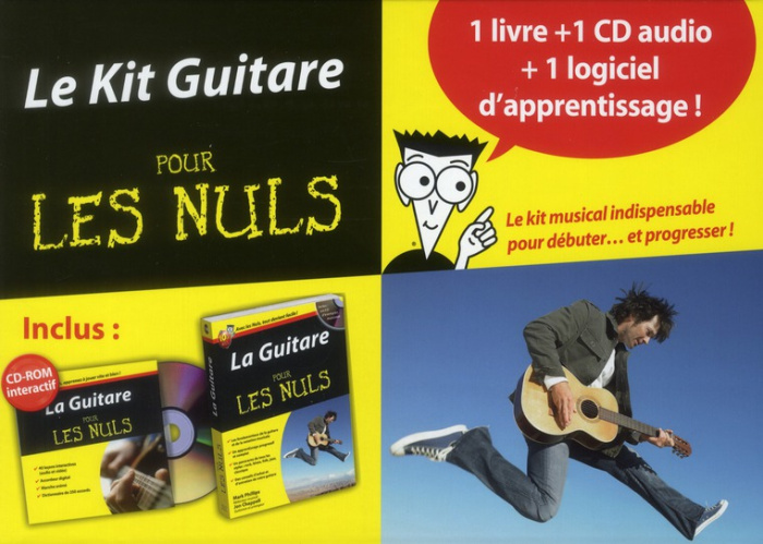 Emprunter Le Kit Guitare pour les nuls. Avec 1 CD-ROM 1 CD AUDIO livre