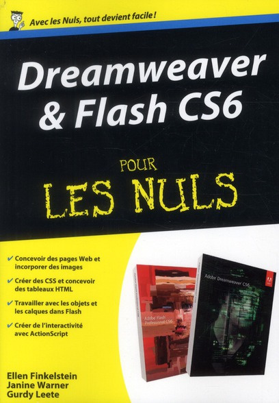 Emprunter Dreamweaver & Flash CS6 pour les Nuls livre