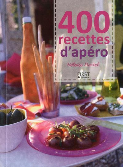 Emprunter 400 recettes d'apéro livre