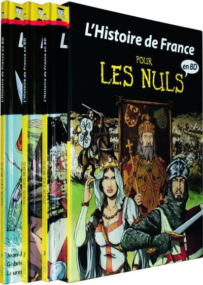 Emprunter COFFRET HISTOIRE DE FRANCE EN BD (TOME 1 A 3) POUR LES NULS livre