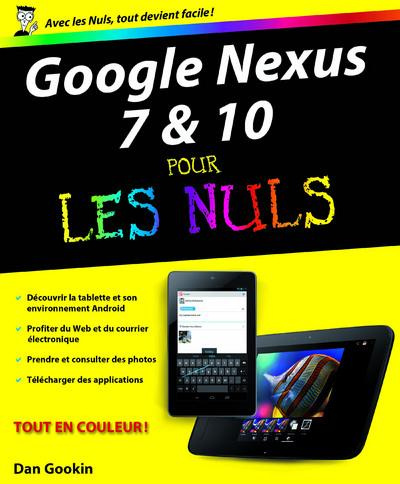 Emprunter Tablette Google Nexus 7 & 10 pour les nuls livre