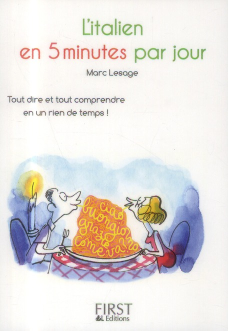 Emprunter L'italien en 5 minutes par jour livre