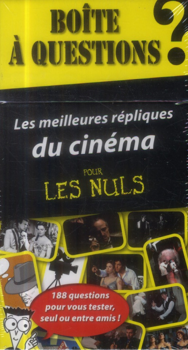 Emprunter Les meilleures répliques du cinéma pour les nuls. Boîte à questions livre