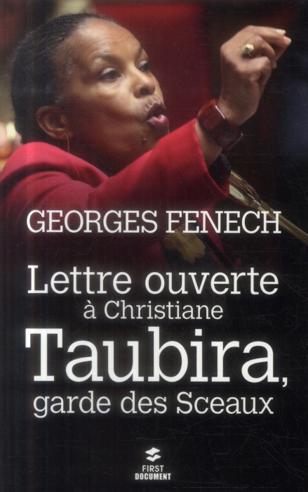 Emprunter Lettre ouverte à Christiane Taubira, garde des sceaux livre