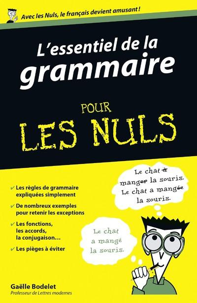 Emprunter L'Essentiel de la grammaire pour les Nuls livre