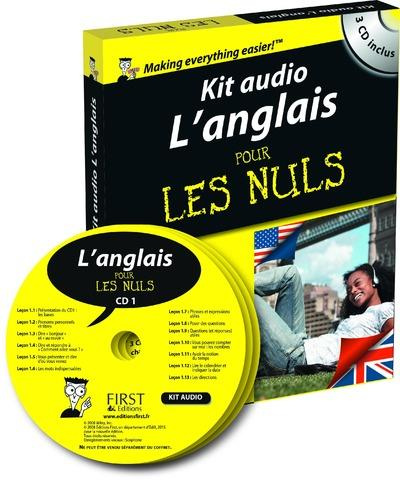 Emprunter Kit audio l'anglais pour les nuls. 3 CD audio livre