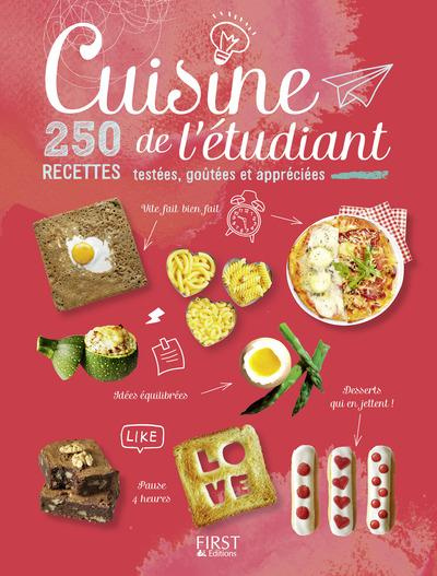 Emprunter Cuisine de l'étudiant. 250 recettes testées, goûtées et appréciées livre