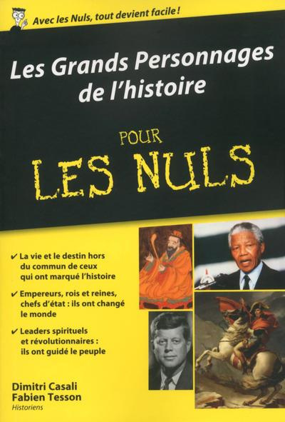 Emprunter Les grands personnages de l'histoire pour les nuls livre