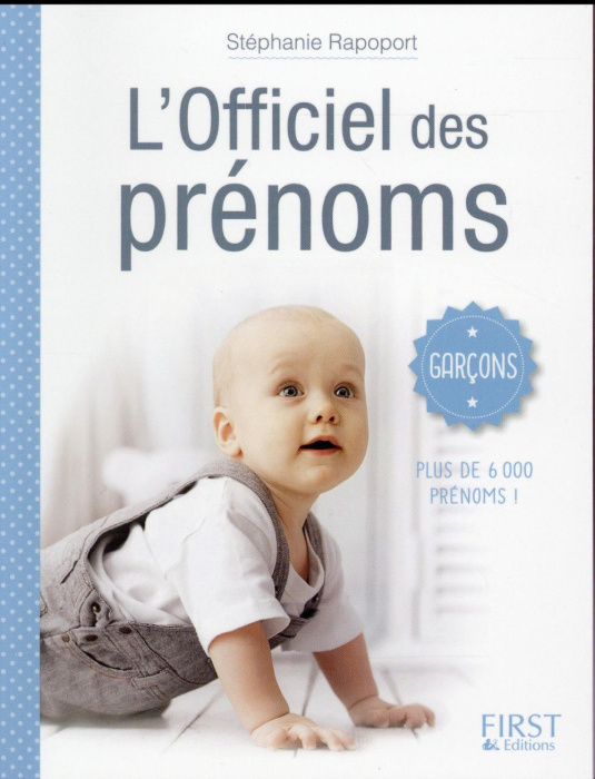 Emprunter L'officiel des prénoms garçons livre