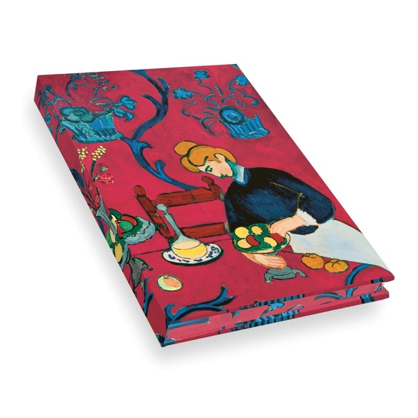 Emprunter Carnet Matisse La Desserte, harmonie rouge livre
