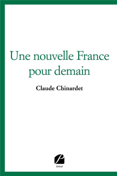 Emprunter Une nouvelle France pour demain livre