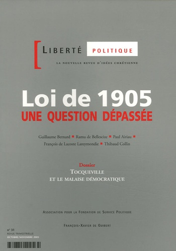 Emprunter Liberté politique N° 31, Octobre/Novembre 2005 livre