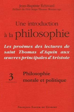 Emprunter Une introduction à la philosophie : Les proèmes des lectures de saint Thomas d'Aquin aux oeuvres pri livre
