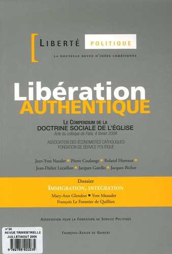 Emprunter Liberté politique N° 34, Eté 2006 : Libération authentique livre