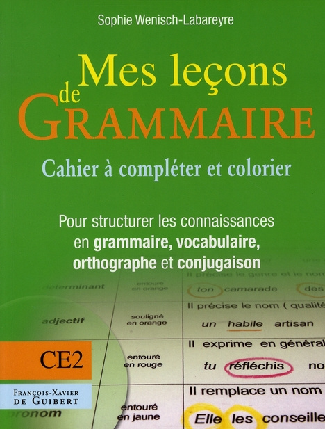 Emprunter Mes Lecons de Grammaire CE2 (Cahier) livre