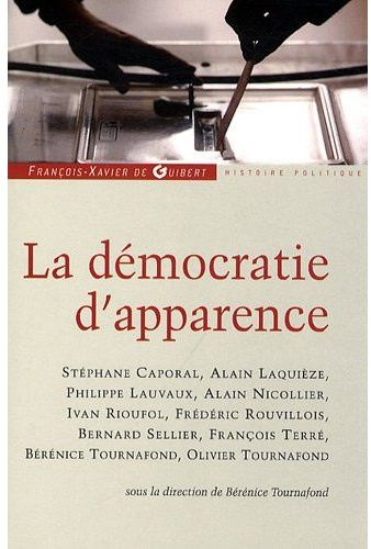 Emprunter La démocratie d'apparence livre