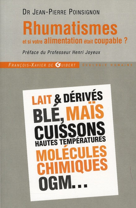 Emprunter Rhumatismes : et si votre alimentation était coupable ? Comment éviter l'arthrose, l'ostéoporose, le livre