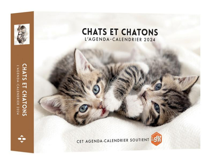 Emprunter L'agenda-calendrier Chats et chatons. Edition 2024 livre