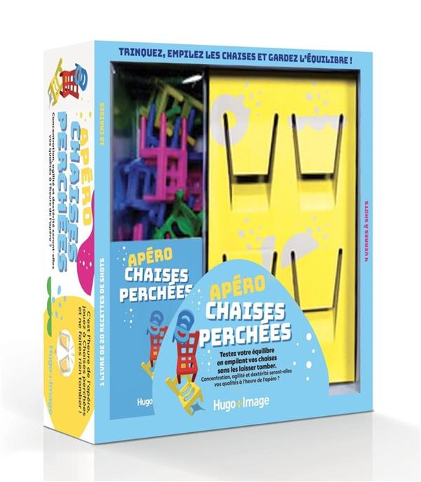 Emprunter Apéro Chaises perchées. Coffret avec 4 verres à shots, 18 chaises et 1 livre de recettes livre