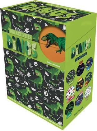 Emprunter Boîte 100 activités dinosaures livre