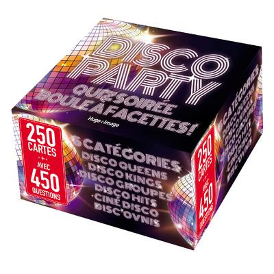 Emprunter Disco Party. Quiz soiée boule à facettes ! 250 cartes avec 450 questions livre