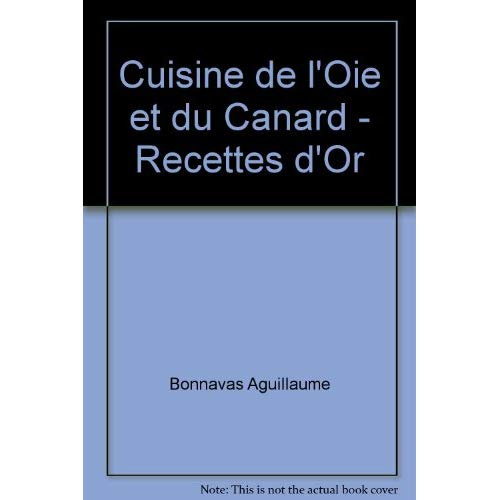 Emprunter Cuisine de l'oie et du canard livre