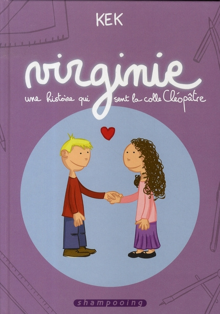 Emprunter Virginie. Une histoire qui sent la colle Cléopâtre livre