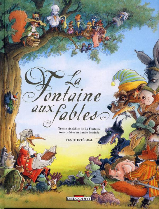 Emprunter La Fontaine aux fables. Trente-six fables de La Fontaine interprétées en bande dessinée livre