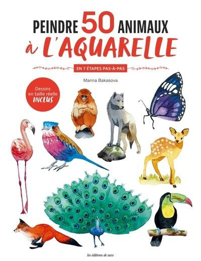 Emprunter Peintre 50 animaux à l'aquarelle livre