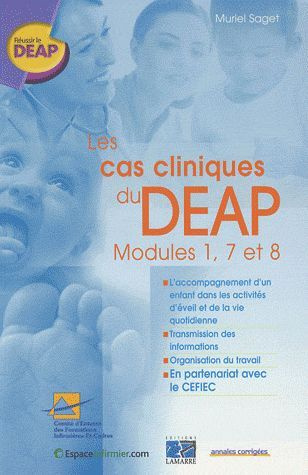 Emprunter LES CAS CLINIQUES DU DEAP MODULES 1.7 ET 8 livre