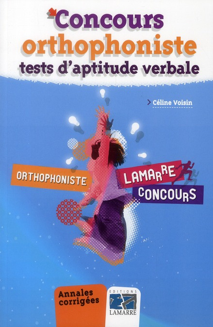 Emprunter CONCOURS ORTHOPHONISTE TESTS D'APTITUDE VERBALE livre