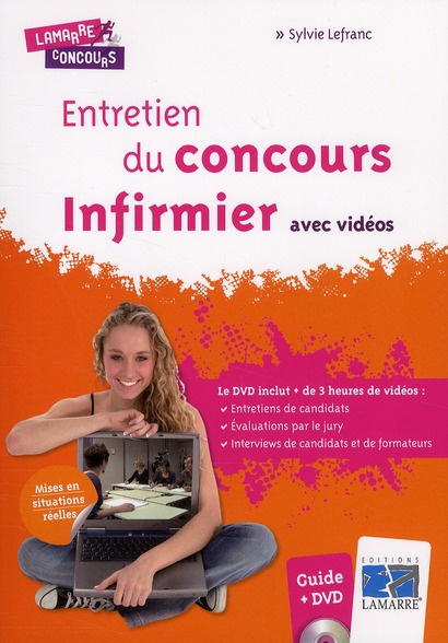 Emprunter ENTRETIEN DU CONCOURS INFIRMIER AVEC VIDEOS livre