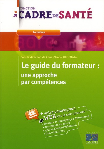 Emprunter LE GUIDE DU FORMATEUR UNE APPROCHE PAR COMPETENCES livre